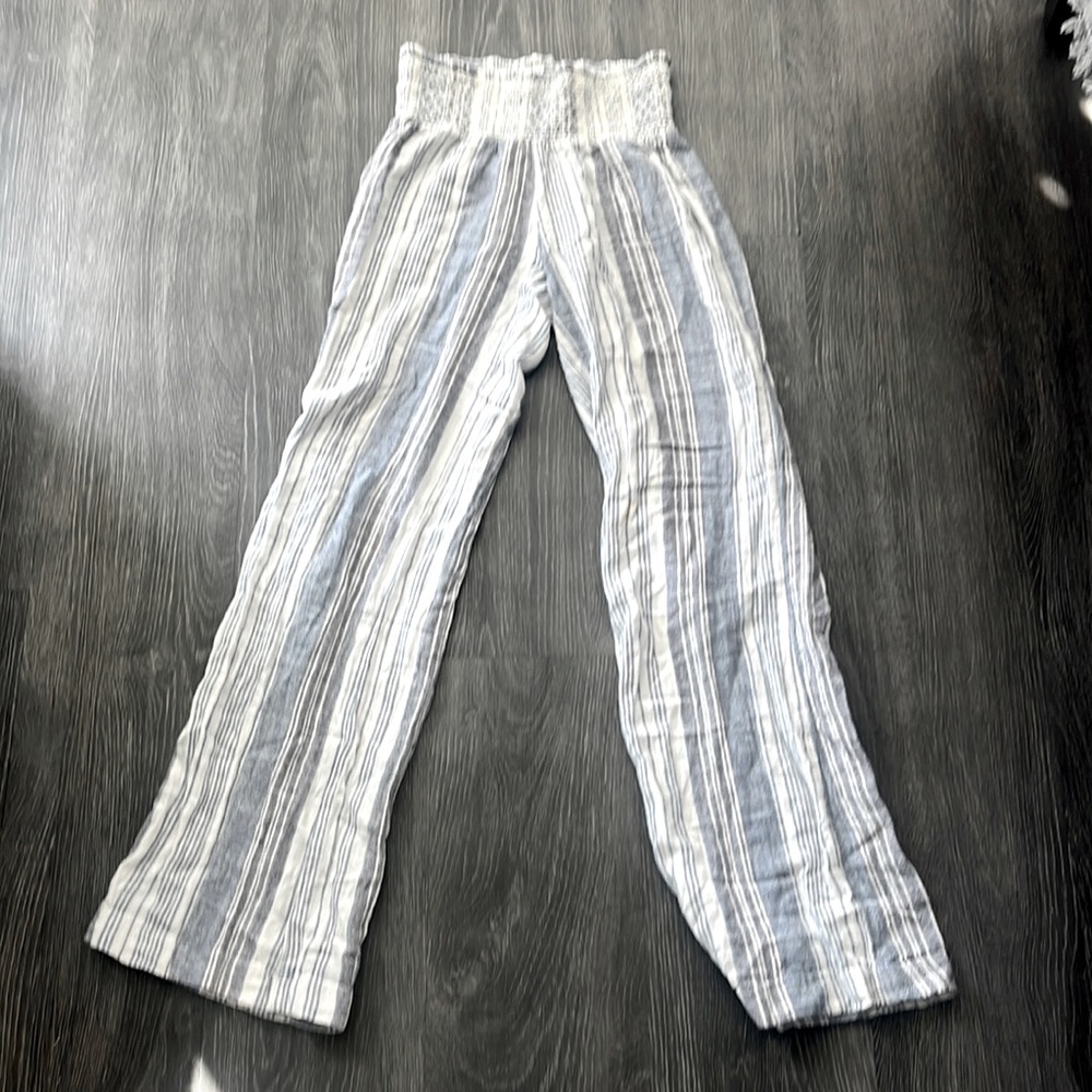 Beach flare pants in size xxs